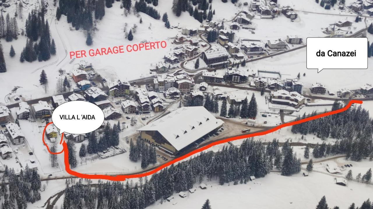 Villa L'Aida Canazei Exteriör bild